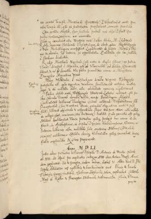 27r-32r, Anno 1551-1552