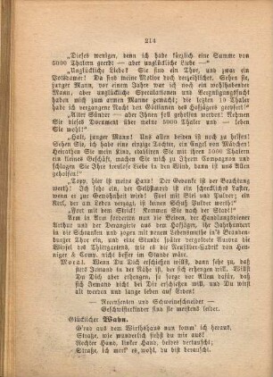 Glücklicher Wahn.
