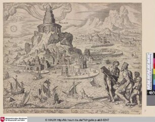 [The lighthouse at Alexandria; Der Leuchtturm von Alexandria]