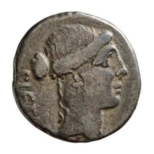 Münze, Denar, 48 v. Chr.