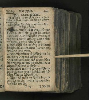 [Derl LXIII. Psalm. - Der LXXVII. Psalm.]