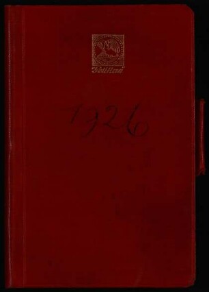 Pelikan Merkbuch 1926