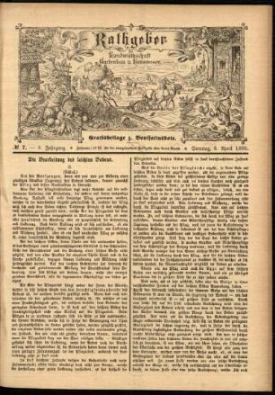 Ausgabe vom Sonntag, den 03. April 1898.