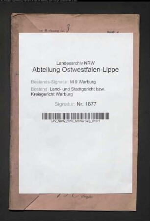 Erblasser: Schiffer, Gustav; Erblasser: Schiffer, Emilie, geb. Schwarz: