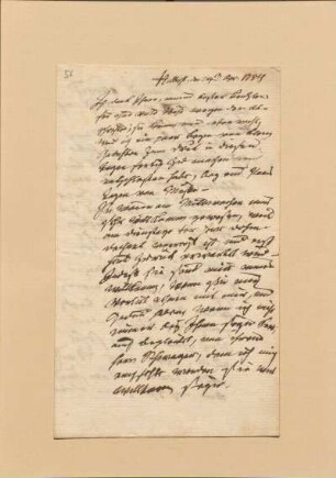 56: Brief von Johann Wilhelm Ludwig Gleim an Johann Lorenz Benzler