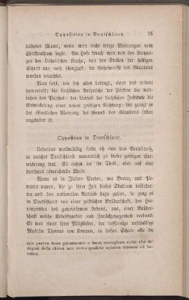 Opposition in Deutschland.
