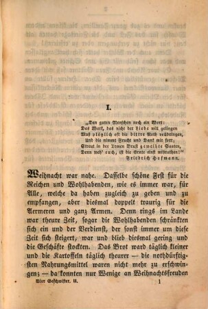 Vier Geschwister : Roman von Louise Otto, 2