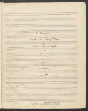 Der Königssohn; V (4), Coro, pf (orch); McCS 116; op.116
