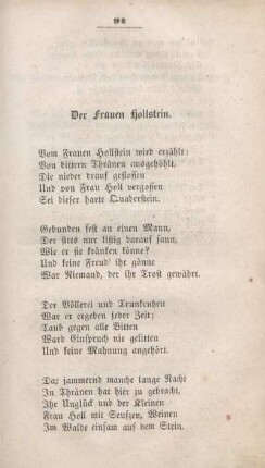 Der Frauen Hollstein