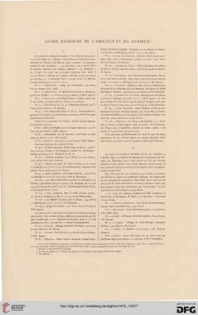 Guide raisonné de l'amateur et du curieux