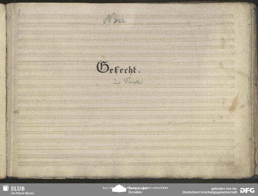 No. 22 Gefecht und Finale: "Agnes bermherziger Gott"
