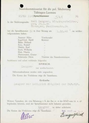 Langner, Karl