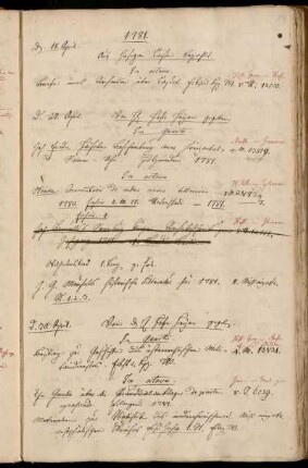 Aus hiesiger Casse bezahlt. - Von Hh. Hofr. Heyne gegeben. - Von [...] Hofr. Heyne gegeb[en].