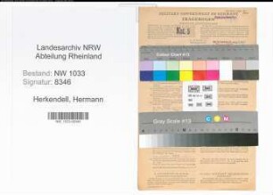 Entnazifizierung Hermann Herkendell , geb. 11.08.1922 (Flugzeugbauer)