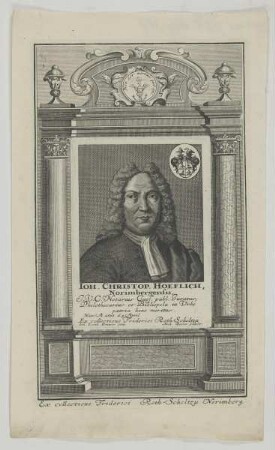 Bildnis des Ioh. Christop. Hoeflich