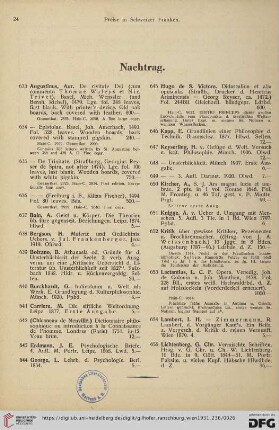 Nachtrag (Nr.633-655)