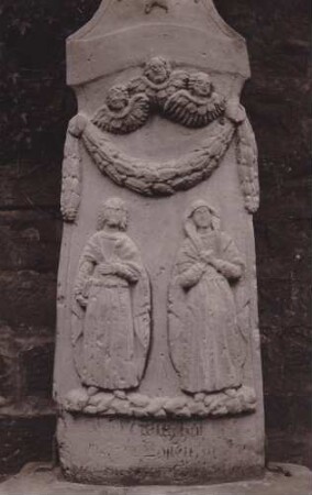 am Forsthaus. Kruzifix, Detail zu FIIh4030/31