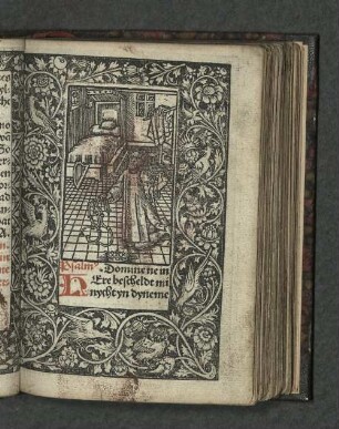 [König David] [Holzschnitt]