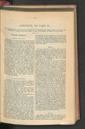 Appendix to Part II.