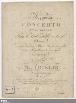 Violoncello solo