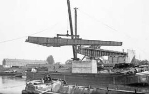 Bau neue Brücke bei Verden/Aller