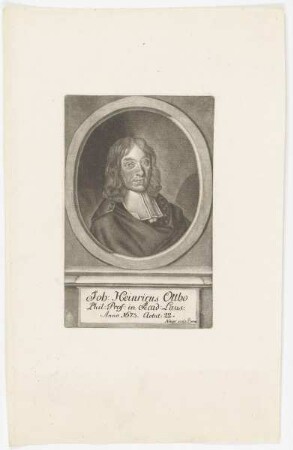 Bildnis des Joh. Heinricus Ottho