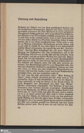 Führung und Anpassung
