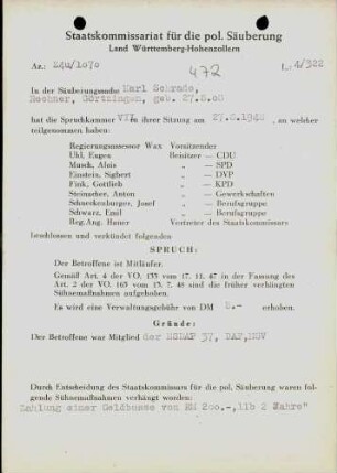 Schrade, Karl