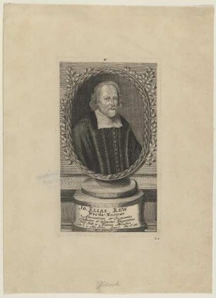 Bildnis des Johann Elias Rew [Reu]