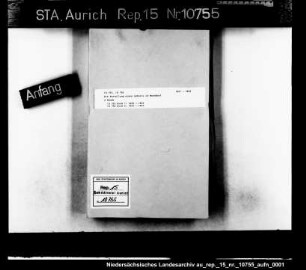 Die Anstellung eines Lehrers in Moordorf