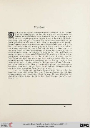 Schlußwort