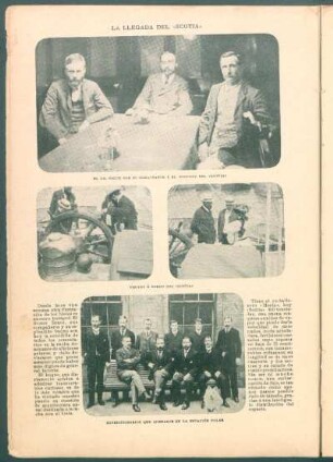 La llegada del "Scotia"