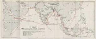 Indian steam navigation routes