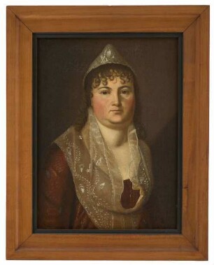 Frauenbildnis in Freiburger Tracht