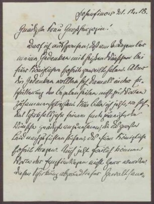 Schreiben von Theobald von Bethmann Hollweg an die Großherzogin Luise; Umsturz, Gewalt und das Ende der Monarchie in Deutschland