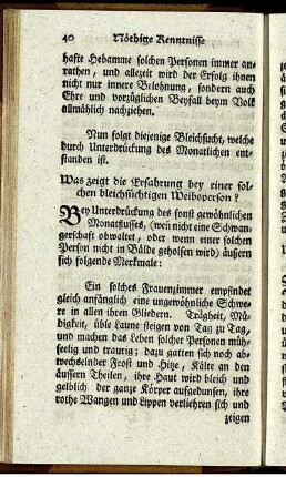 Was zeigt die Erfahrung bey einer solchen bleichsüchtigen Weibsperson?