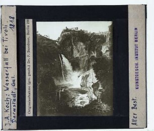 Koch, Wasserfall bei Tivoli