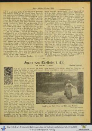 Etwas von Türkheim i. Els.