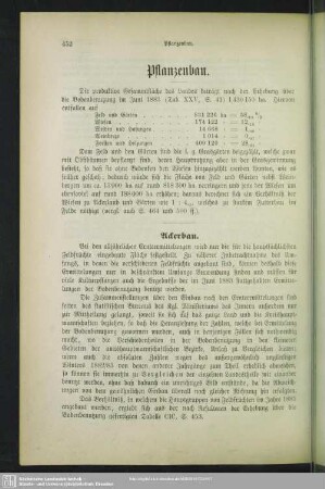 Pflanzenbau