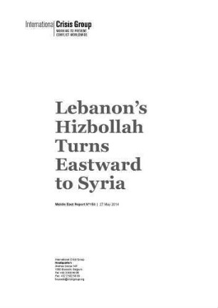 Lebanon’s Hizbollah turns eastward to Syria