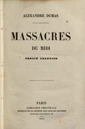 Massacres du Midi, urbain grandier
