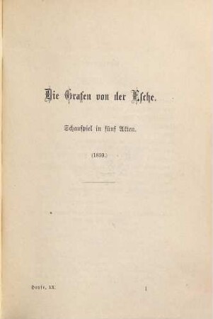 Dramen, 3. Die Grafen von der Esche. Die Franzosenbraut. Die glücklichen Bettler. Die Weiber von Schorndorf