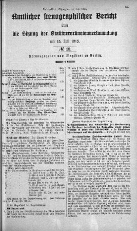 No. 18, 15. Juli 1915