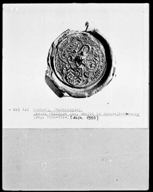 Siegel Philipps II., Grafen zu Hanau-Lichtenberg