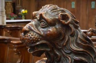 Frankreich. Haute Normandie. Eure. Pont de l Arche. Eglise Notre Dame des Arts. Orgel. 16 Jahrhundert