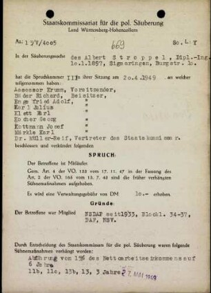 Stroppel, Albert