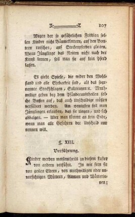§. XIII. Verführung.