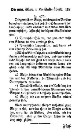 Unterschied des Salze überhaupt (§. 476)