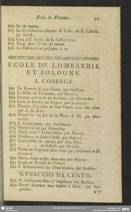 Ecole De Lombardie Et Bologne