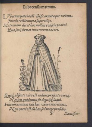 Lubecensis matrona.